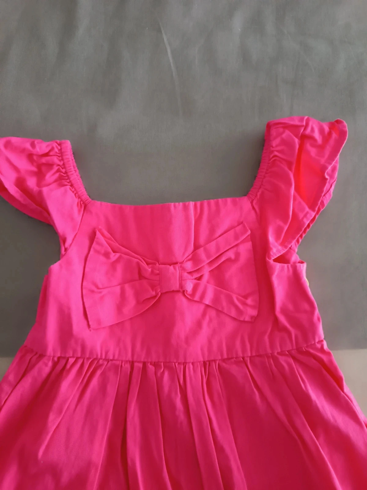 Robe/jupe/vestido/jurk rose fuchsia à lacet de Zippy 9-12 mois – photo 4